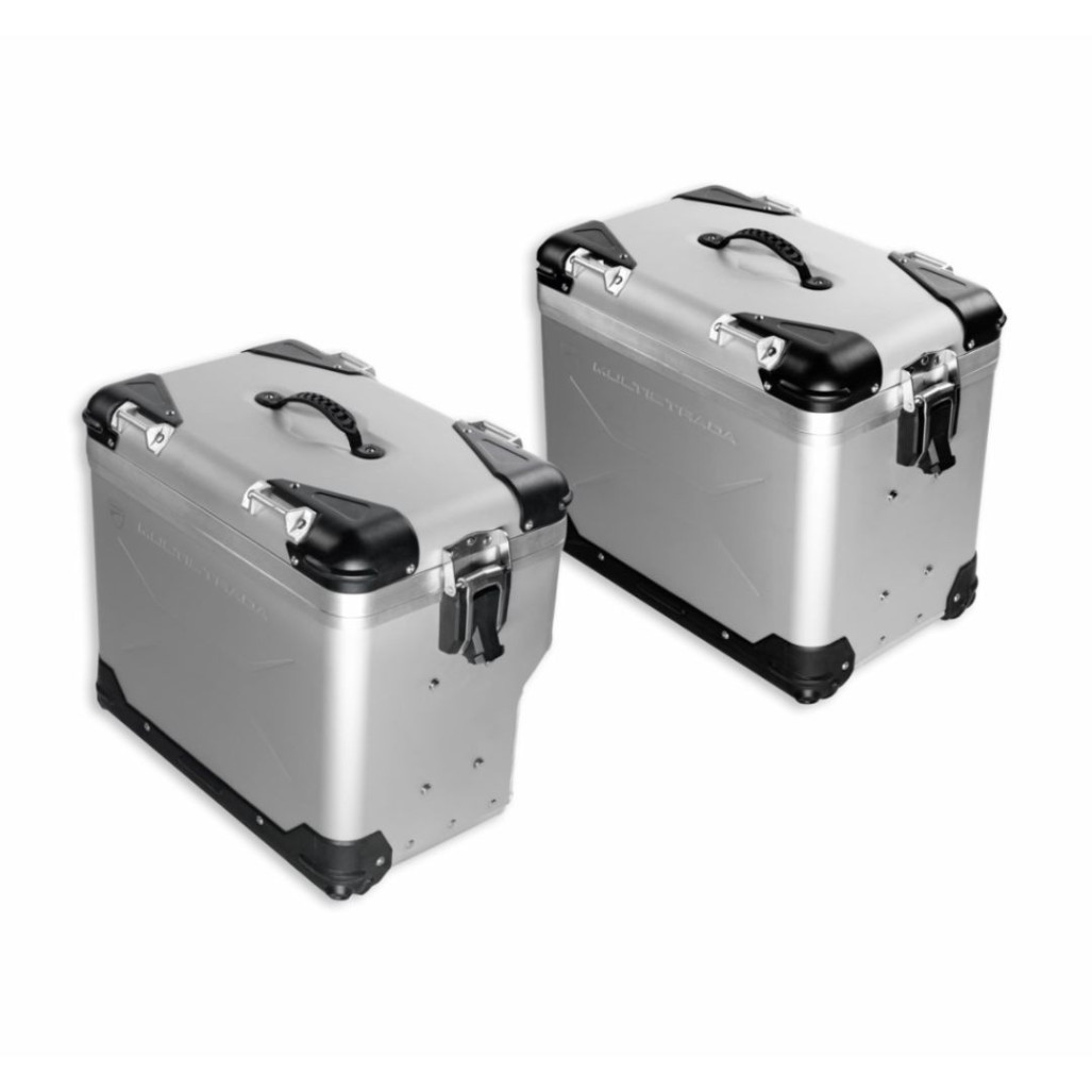 SET MALETAS LATERALES ALUMINIO