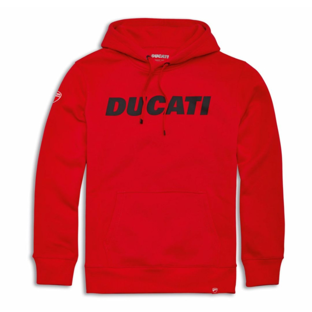 SUDADERA DUCATI LOGO Red