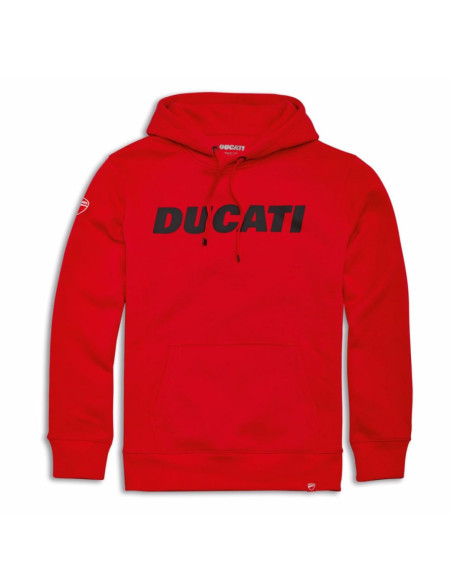 SUDADERA DUCATI LOGO Red