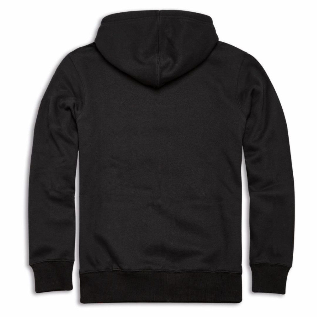 SUDADERA DUCATI LOGO Negro