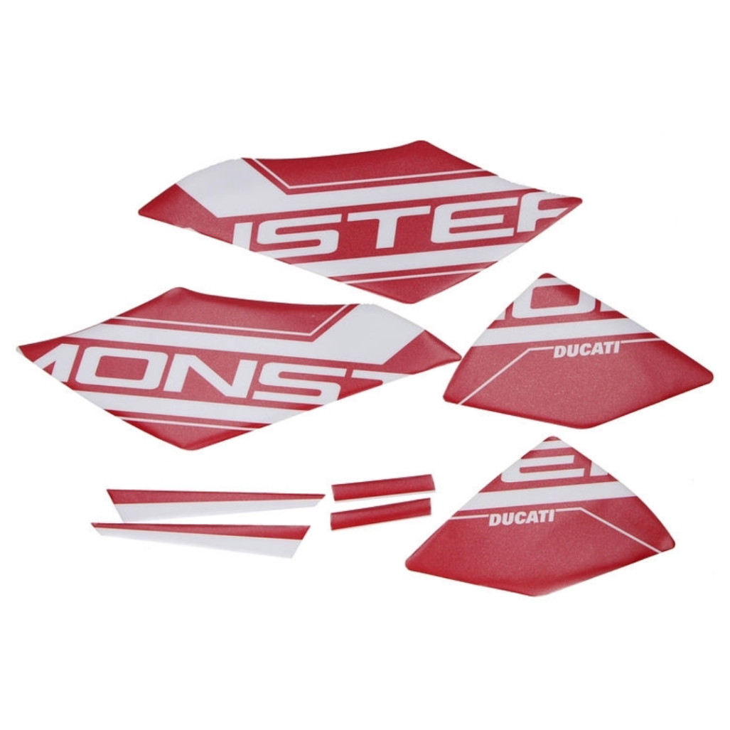 CALCOMANÍA COVER DEPÓSITO - Monster Red