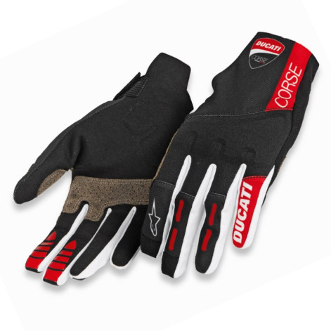 GUANTES DE TELA MOTOCROSS DUCATI DESMO GUANTES DE TELA MOTOCROSS DUCATI DESMO