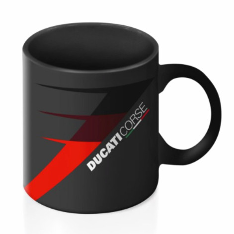 TAZA DUCATI CORSE BLACK
