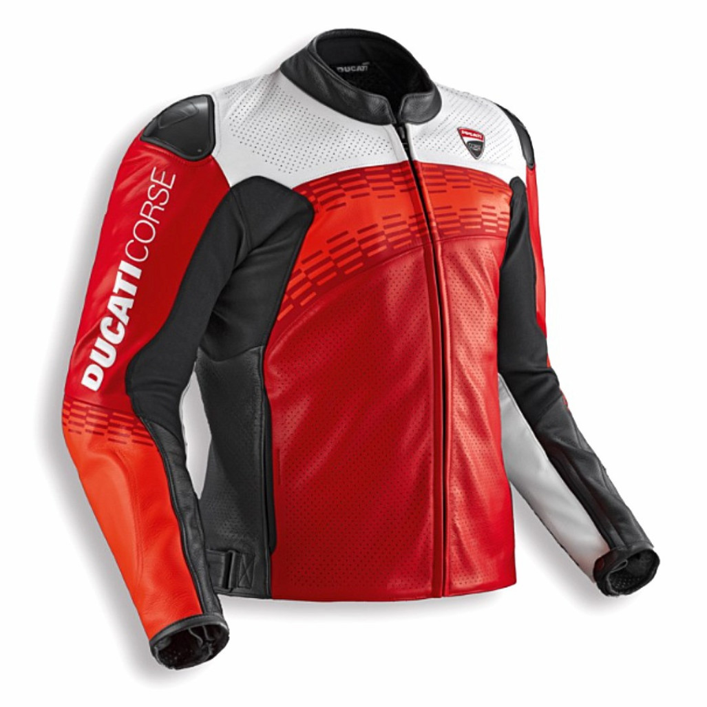 CHAQUETA DE PIEL DUCATI CORSE C7
