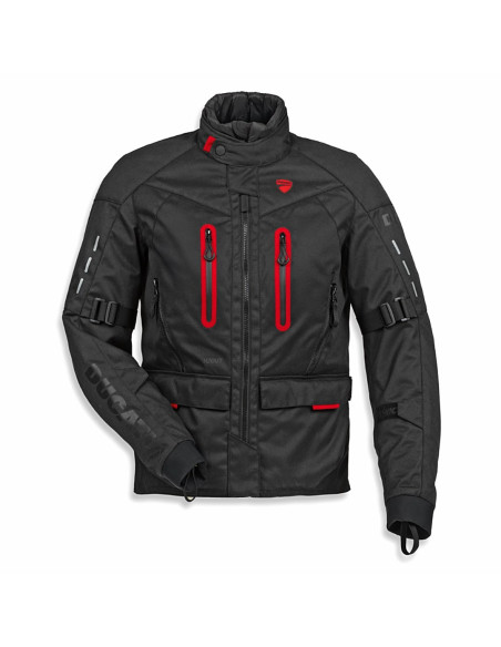 copy of copy of copy of copy of copy of CHAQUETA DE PIEL DUCATI CORSE C6 - White&Red