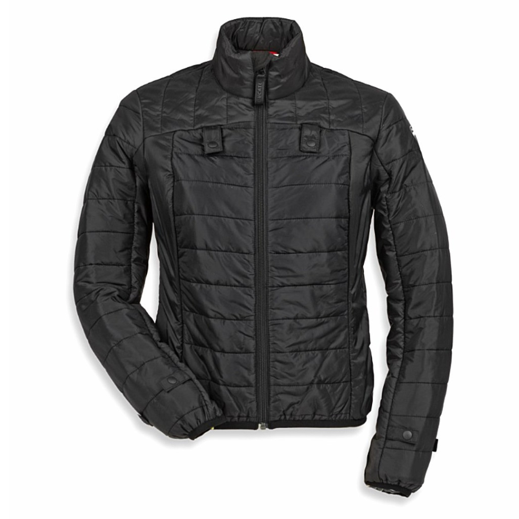 CHAQUETA DE TELA TOUR C5 Black - Mujer