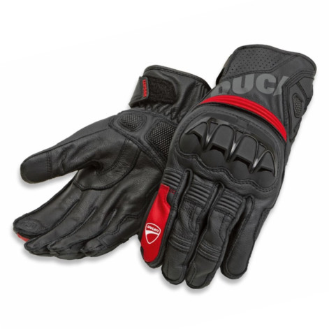 GUANTES DE TELA-PIEL SPORT C5 Black