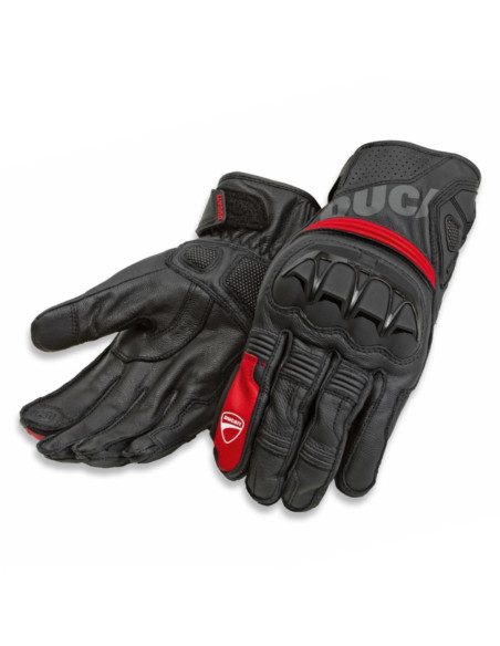 GUANTES DE TELA-PIEL SPORT C5 Black