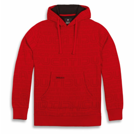 SUDADERA DUCATI TOMORROW - Red