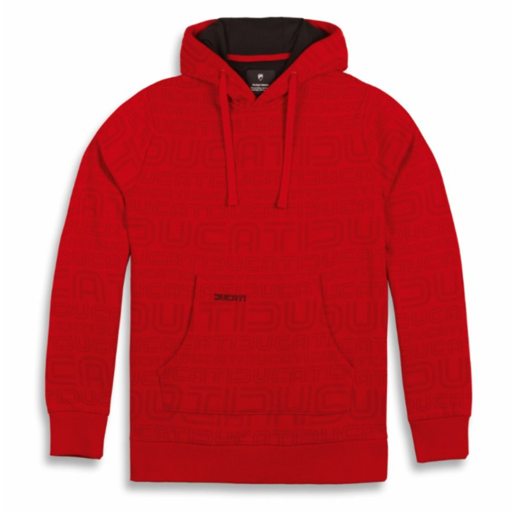 SUDADERA DUCATI TOMORROW - Red