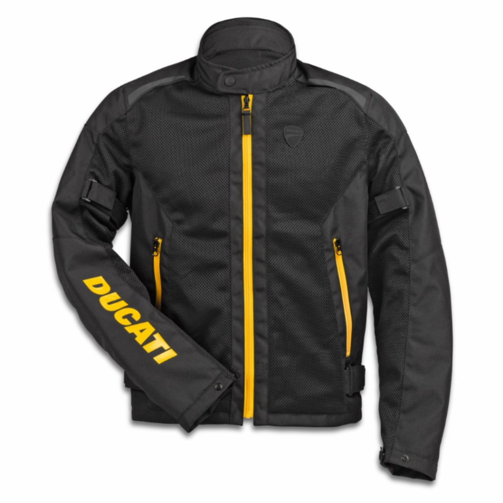 CHAQUETA DE TELA SPEED AIR C2 2.0 BLACK/YELLOW
