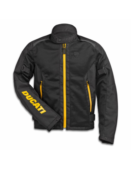 CHAQUETA DE TELA SPEED AIR C2 2.0 BLACK/YELLOW