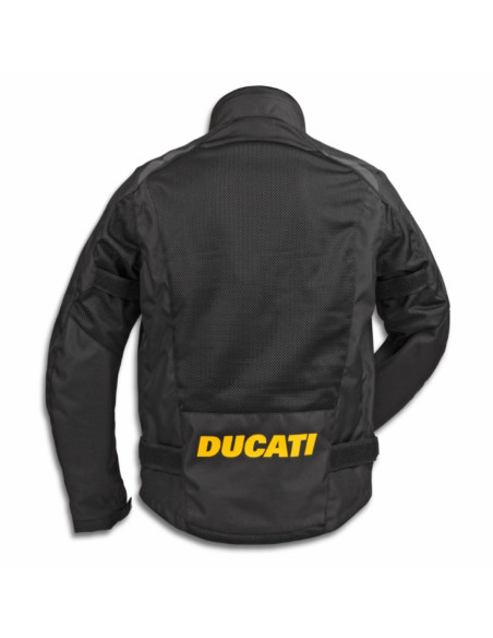 CHAQUETA DE TELA SPEED AIR C2 2.0 BLACK/YELLOW