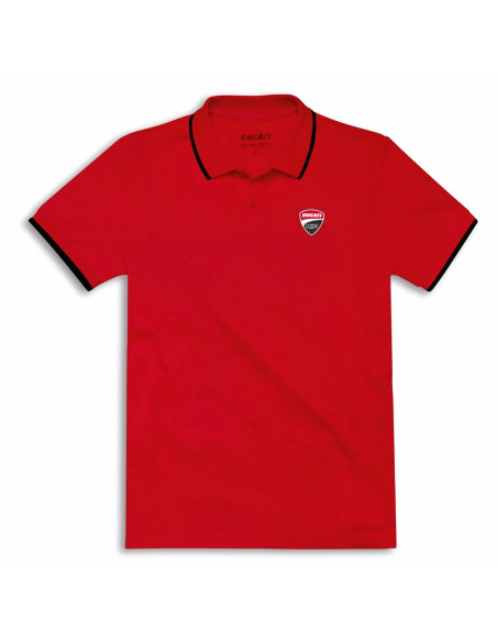 POLO DUCATI LOGO Red