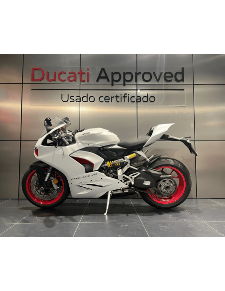 PANIGALE V2 White Rosso