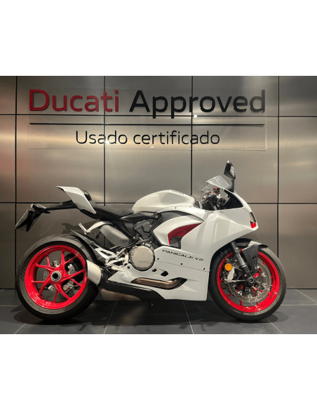 PANIGALE V2 White Rosso