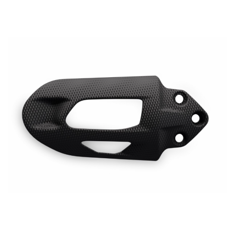 Protector de carbono para amortiguador trasero