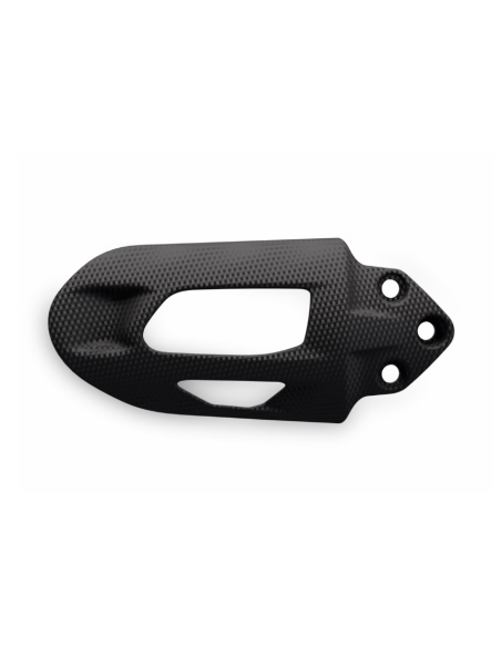 Protector de carbono para amortiguador trasero