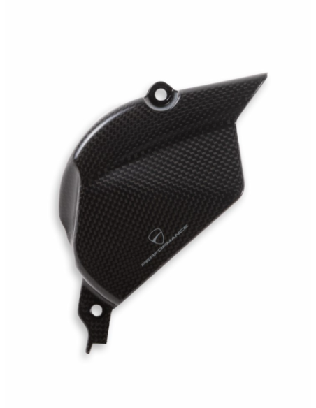 Tapa piñón de carbono