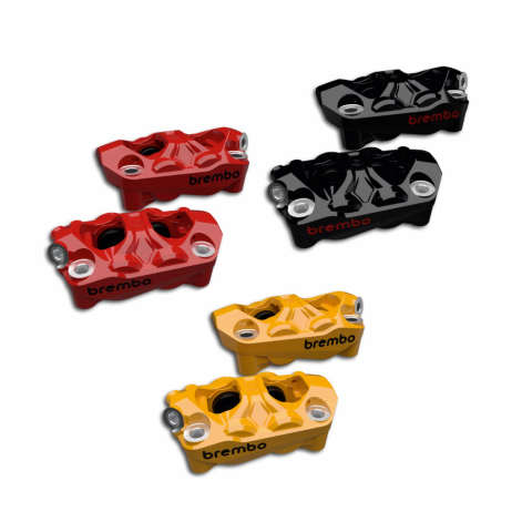 SET PINZAS FRENO DEL. V21A - NEGRO