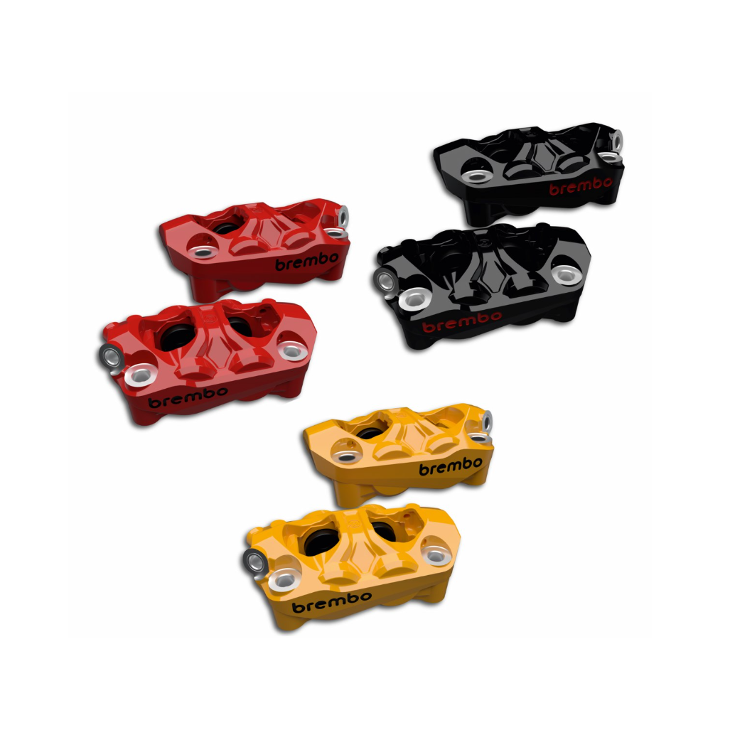 SET PINZAS FRENO DEL. V21A - NEGRO