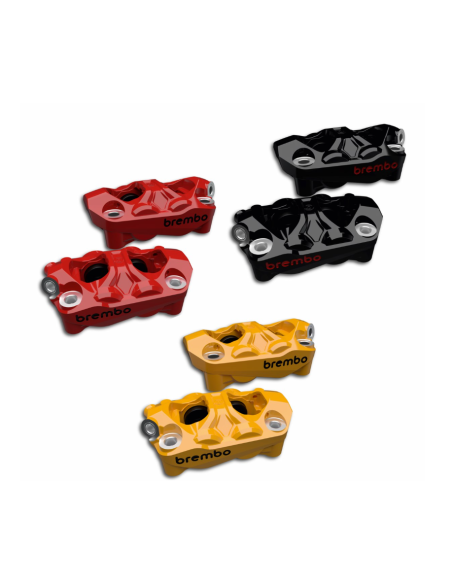 SET PINZAS FRENO DEL. V21A - NEGRO