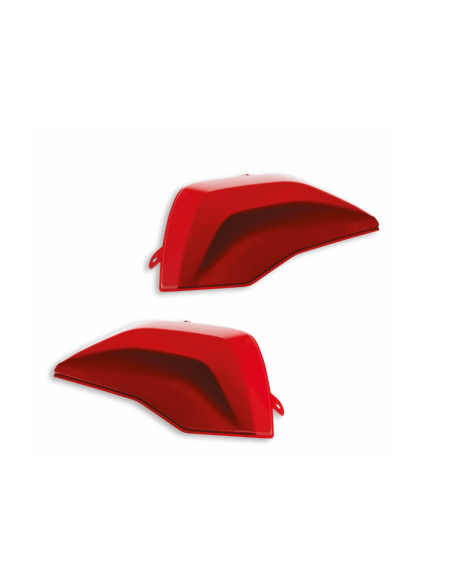 Cover para maletas laterales de plástico Rojo