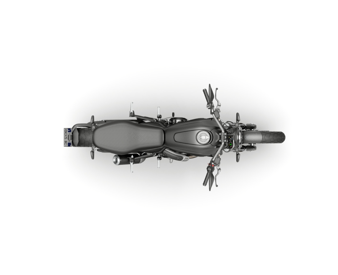 SCRAMBLER ICON DARK - Km 0