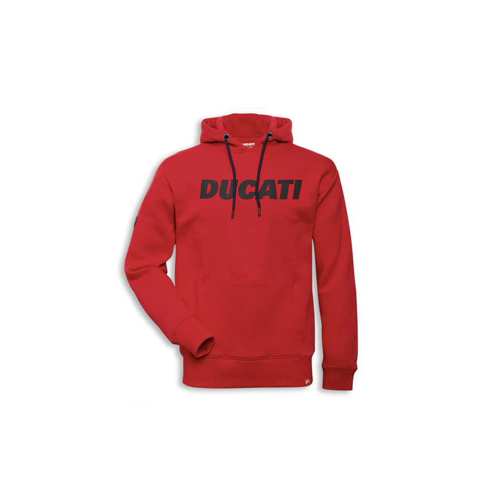 SUDADERA DUCATI LOGO Red
