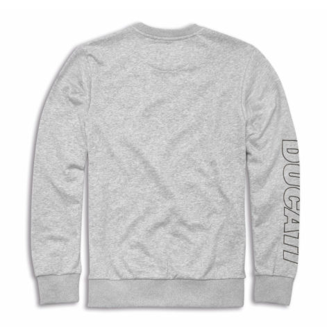 SUDADERA ESSENTIAL DE CUELLO REDONDO GRIS