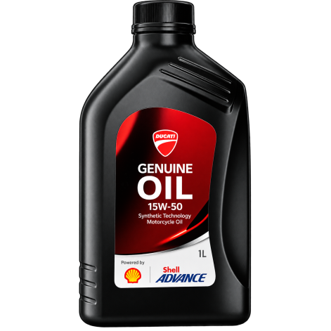 ACEITE SHELL ADVANCE DUCATI Genuine Oil 15W/50 1L