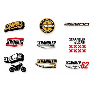 PEGATINAS SCRAMBLER LIFESTYLE PACK