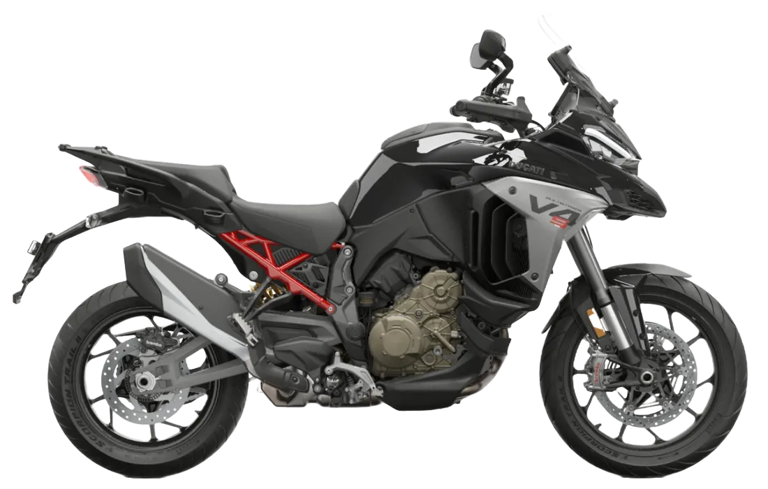 multistrada v4 negra