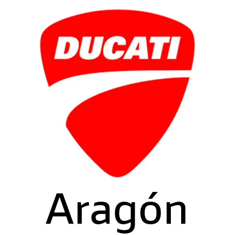 logo ducati aragon negro