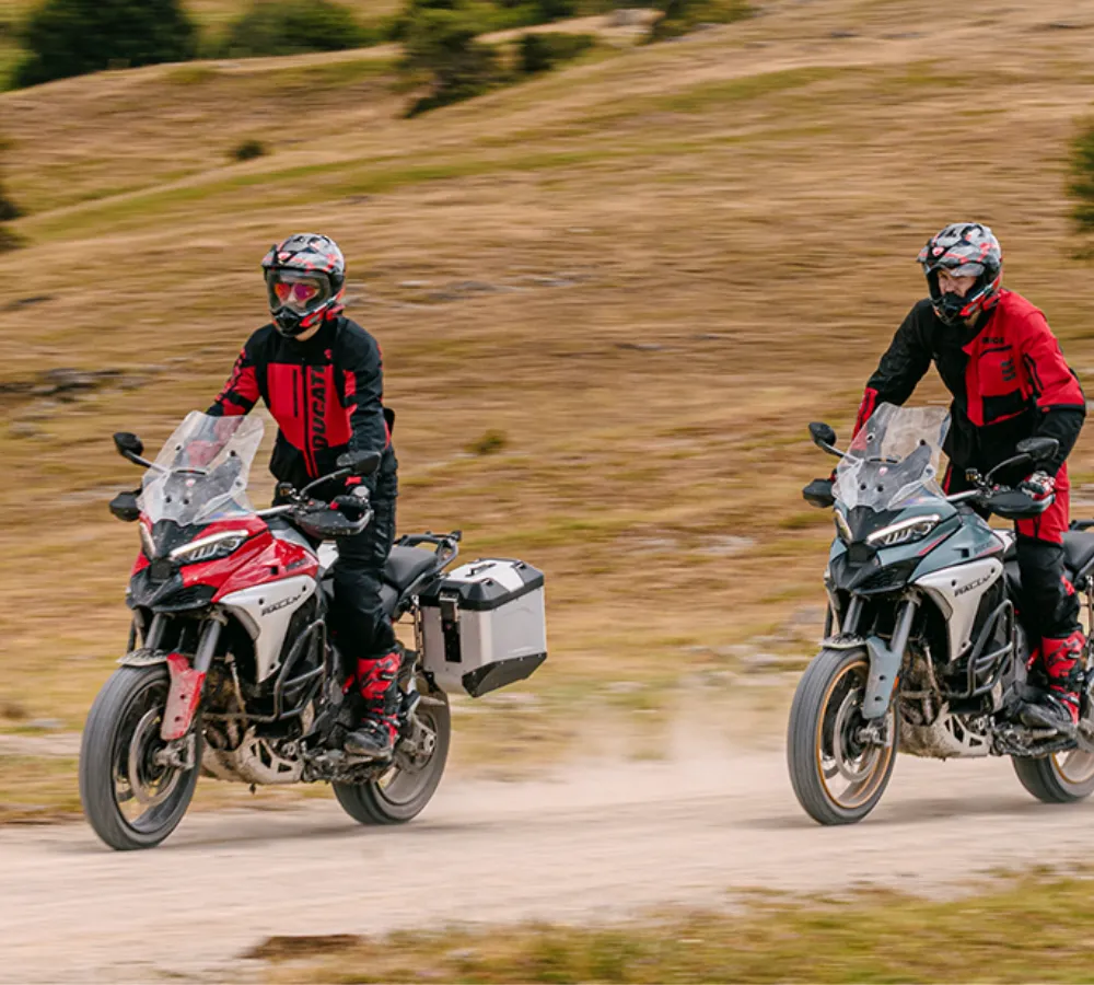 multistrada v4 rally off road