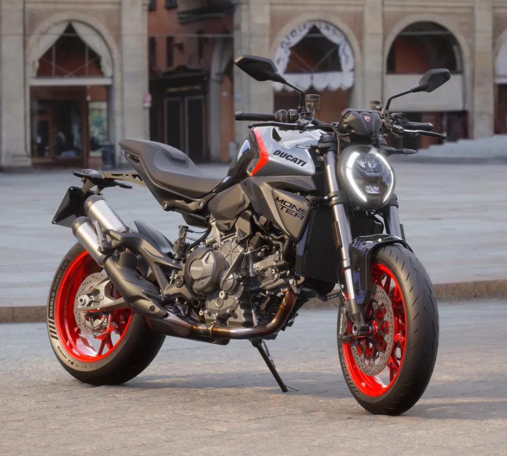 ducati monster v2 negra
